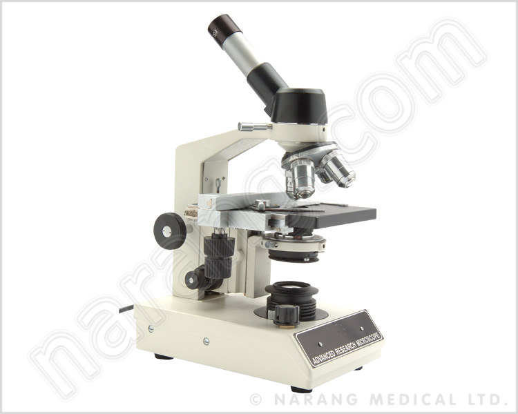 Monocular Research Microscope with Light