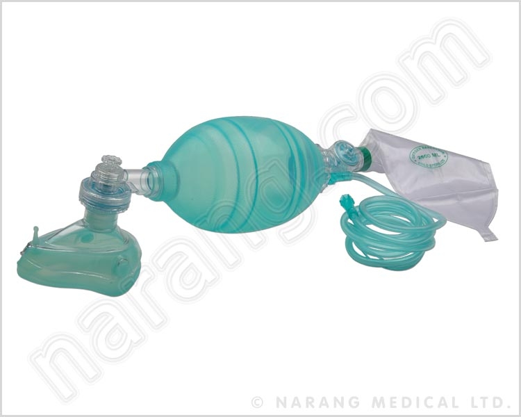 Artificial Resuscitator (Ambu type Bag) - Adult