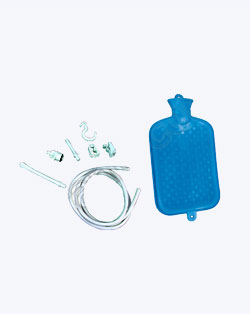 Hot Water Bottle with Enema Set