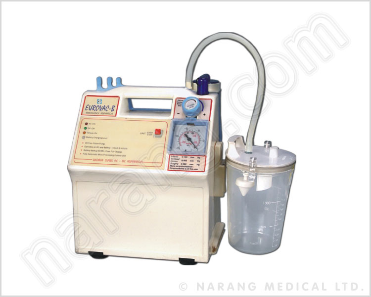 Portable AC/Battery Operated Suction Unit (Eurovac B)