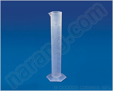 Plastic Measuring Cylinder Hexagonal