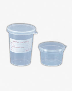Plastic Sample Bottles & Containers