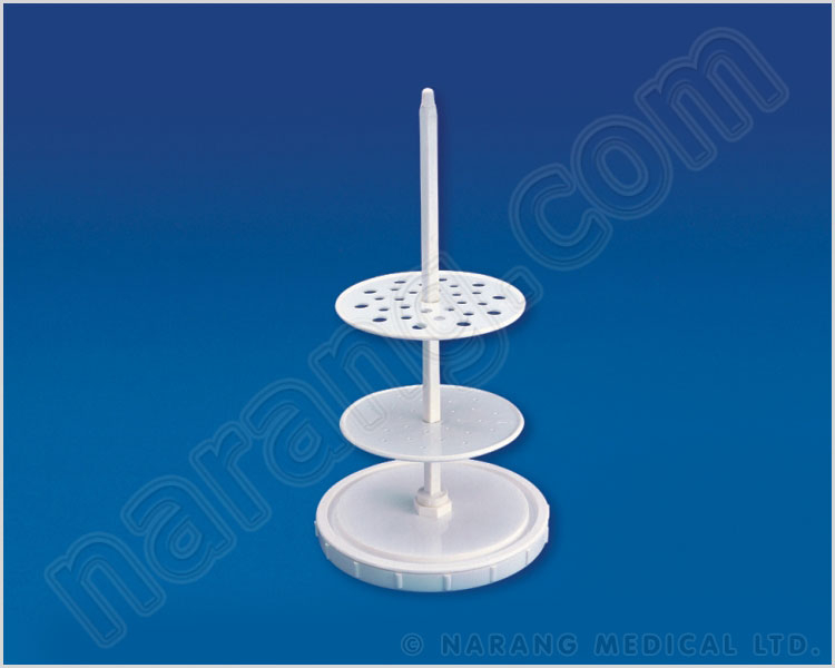 United Scientific 79102 Polypropylene Vertical Pipette Stand 28 Place