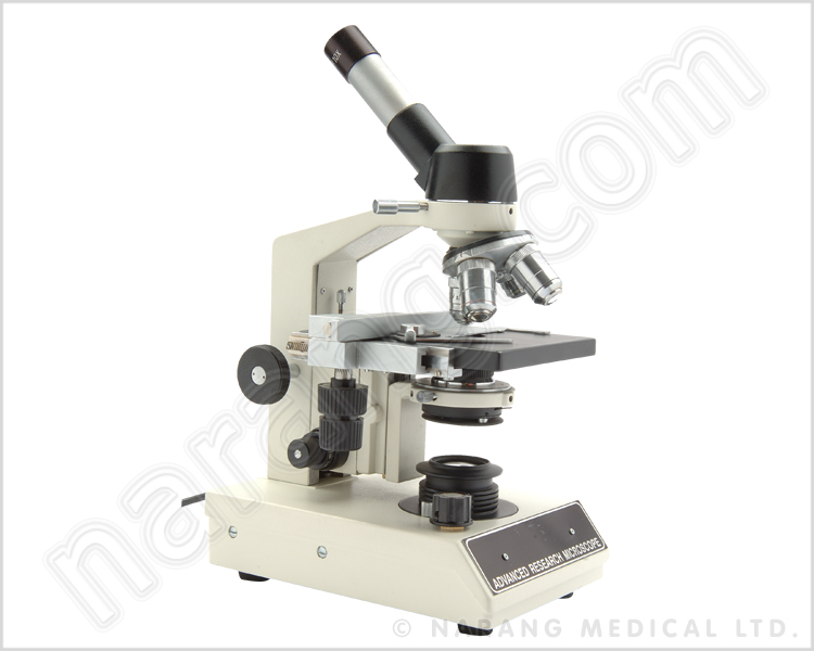 Monocular Research Microscope with Light